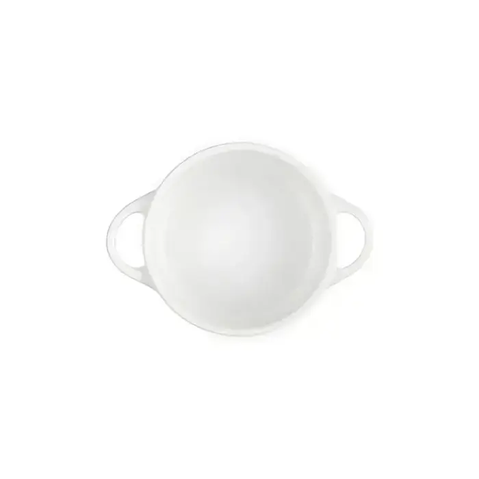 Mini Cocotte stoneware dish Ø10cm white Photo 4
