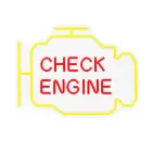 Neon PLEXI LED CHECK ENGINE yellow red NNE21 Neolia Photo 1