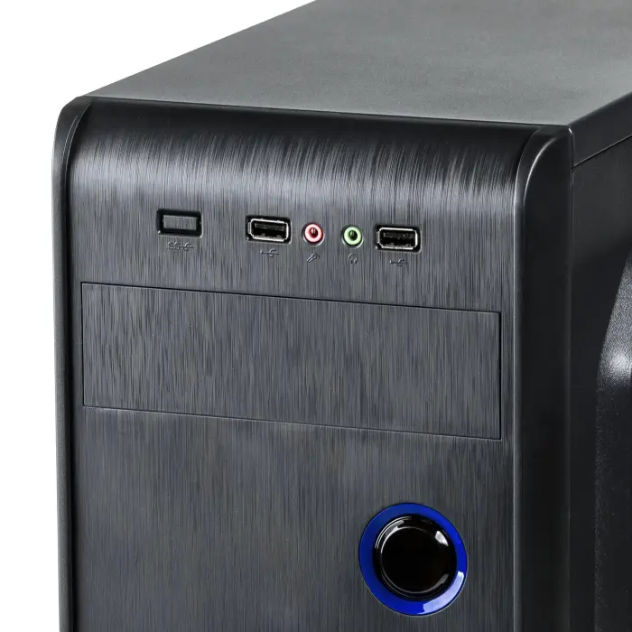 Case Midi ATX Akyga AK939BL 2x USB 2.0 black w|o PSU Foto 3