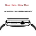 Fusion ceramic glass 9D aizsargstikls pilnam ekrānam Apple Watch 1 | 2 | 3 38mm melns Foto 2