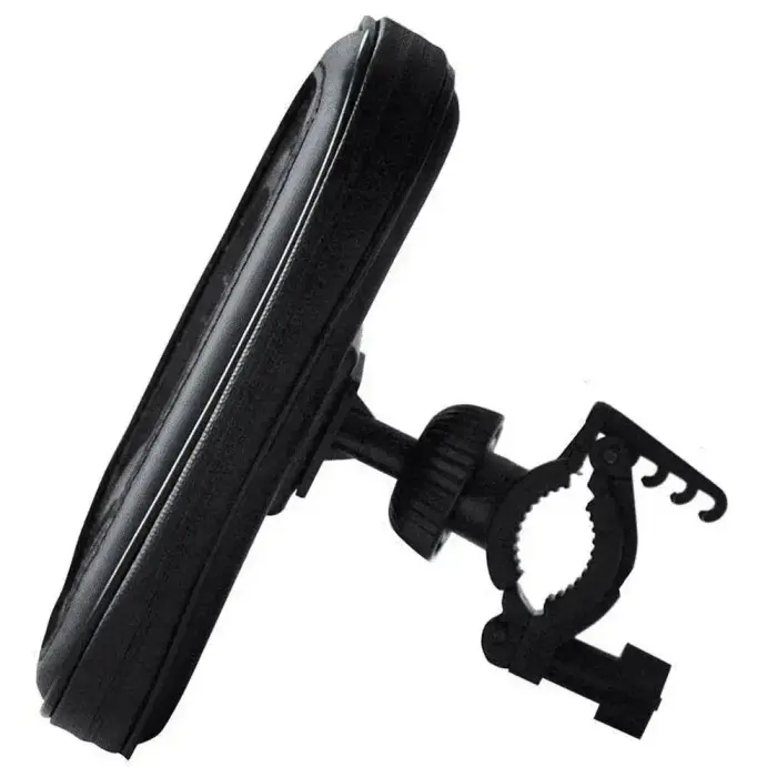 ART leather bike holder for handlebar for mobile phone / GPS / MP4 AX-16 black Photo 2