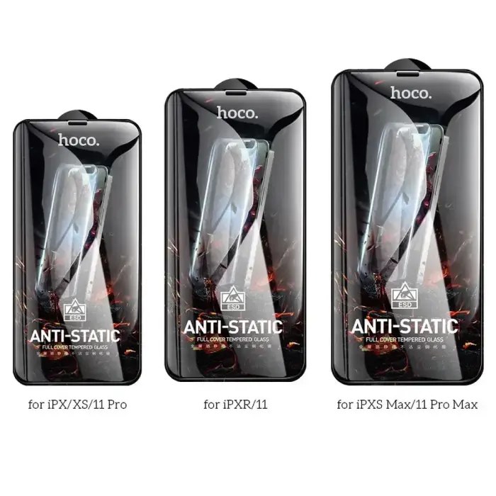 Tempered glass to iPhone X / XS / 11 PRO Hoco HD Anti-static 25 pcs G10 Foto 5