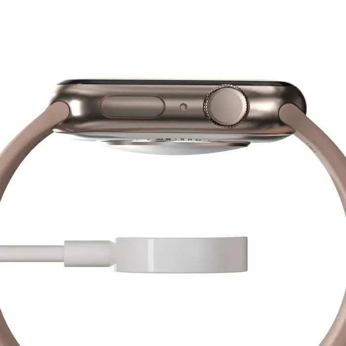 Devia inductive magnetic charger Kintone USB 1,0 m white for Apple Watch Foto 2