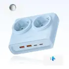 Orico PDC25 25W 6in1 Power Strip 2x AC + 2x USB-A + 2x USB-C - Blue Photo 3