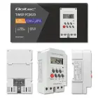 Qoltec Electronic timer PC0629 for DIN rail | LCD Foto 10