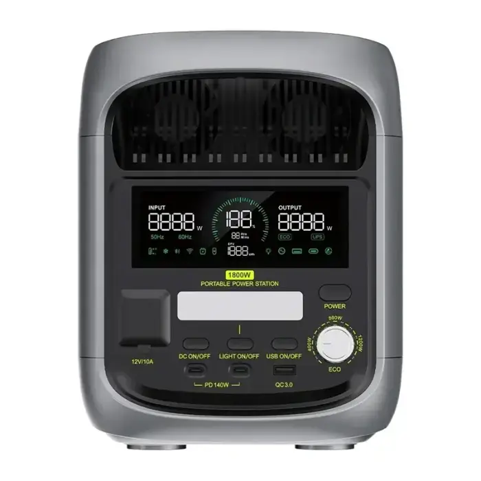 FOSSIBOT F1800 1800W Charging Station (Gray) Foto 2