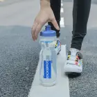 Rockbros 750 ml Bicycle Bottle - Transparent with Blue Mouthpiece Foto 2