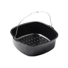 Metal baking tray for deep fryer 22x21xh7.5cm Photo 1