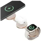 Wireless charger Energea Alumag Trio 3in1 Qi2 15W gold Фото 4