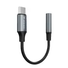 Wozinsky WACM-01 USB-C Adapter - 3.5mm Mini Jack - Black Фото 6