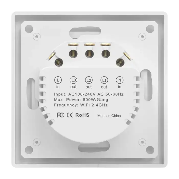 Avatto TS20-EU-W3 WiFi touch light switch Foto 3