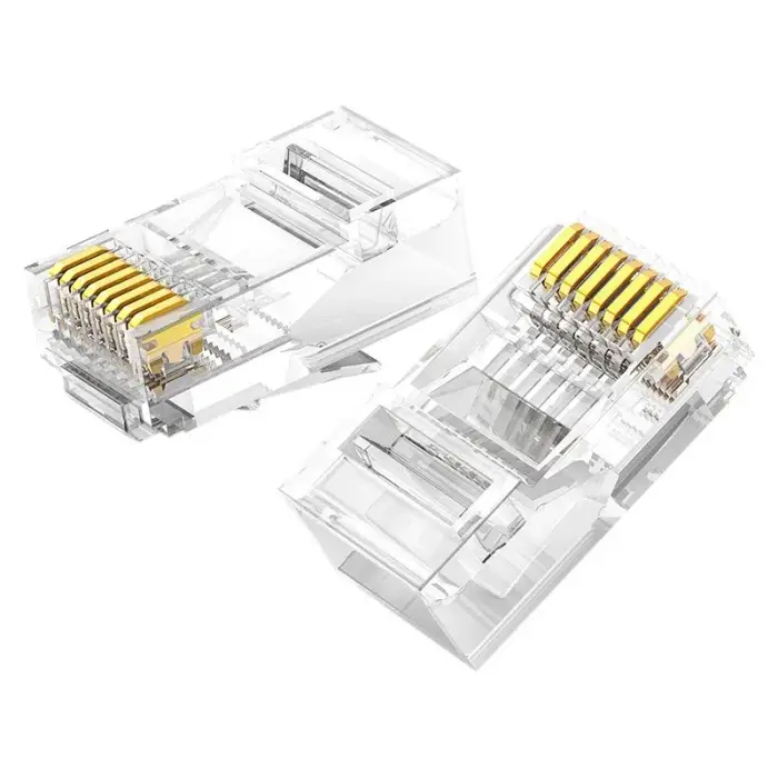 Ugreen 10x plug coupler end RJ45 8P8C Cat 6 transparent (50961) Photo 2