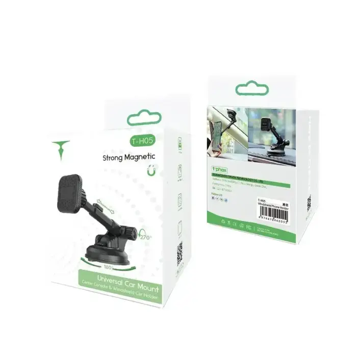 T-PHOX CAR HOLDER TH-05 FOR DASHBOARD BLACK Photo 7