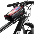 WILDMAN ME2R Bike Case/Mount Frame Bag Black-Red Photo 1