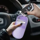 KLATKA FARADAYA TECH-PROTECT KLR100 POUCH KEYLESS RFID SIGNAL BLOCKER CASE LAVENDER Foto 5