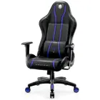 Gaming chair Diablo Chairs X-One 2.0 Normal Size black-blue Foto 3