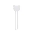 Silicone cable reel - white Foto 1