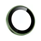 Benks Tempered glass Glass Warrior Lens Protector on camera for Iphone 17 (lens 2 pieces) green Фото 3