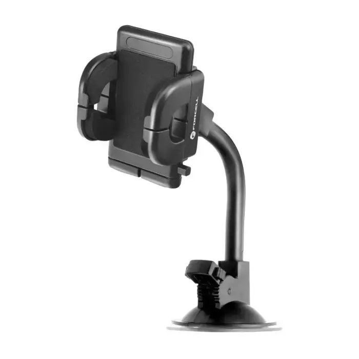Car phone holder Forcell F-Grip Regular 17 cm windshield / dashboard / air vent black Photo 3