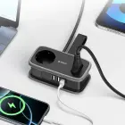 Orico AP3 65W GaN 6in1 Power Strip 2x AC + 2x USB-A + 2x USB-C - Black Foto 7