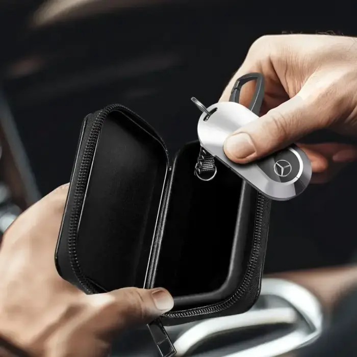 KLATKA FARADAYA TECH-PROTECT KLR300 POUCH KEYLESS RFID SIGNAL BLOCKER CASE BLACK/BLACK Photo 5