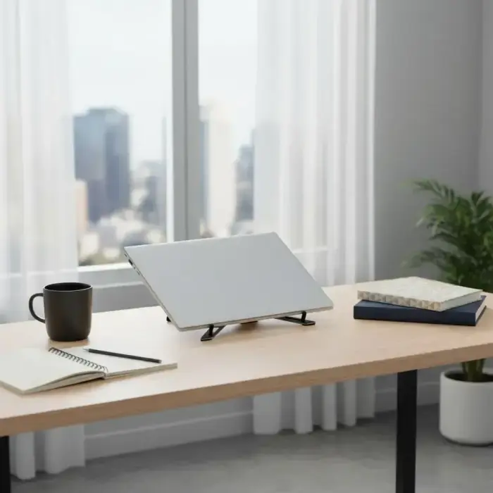 Desk holder for laptop / tablet foldable Forcell F-Grip Fold Stand X Pro gray Photo 9