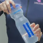 Rockbros 750 ml Bicycle Bottle - Transparent with Blue Mouthpiece Foto 3