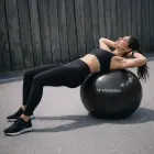 Wozinsky WGB65BB Gymnastic Exercise Ball 65 cm - Black Photo 4