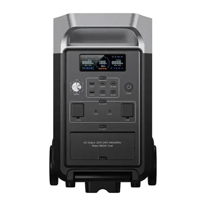 FOSSIBOT F3600 Pro 3600W Charging Station (Black) Foto 4