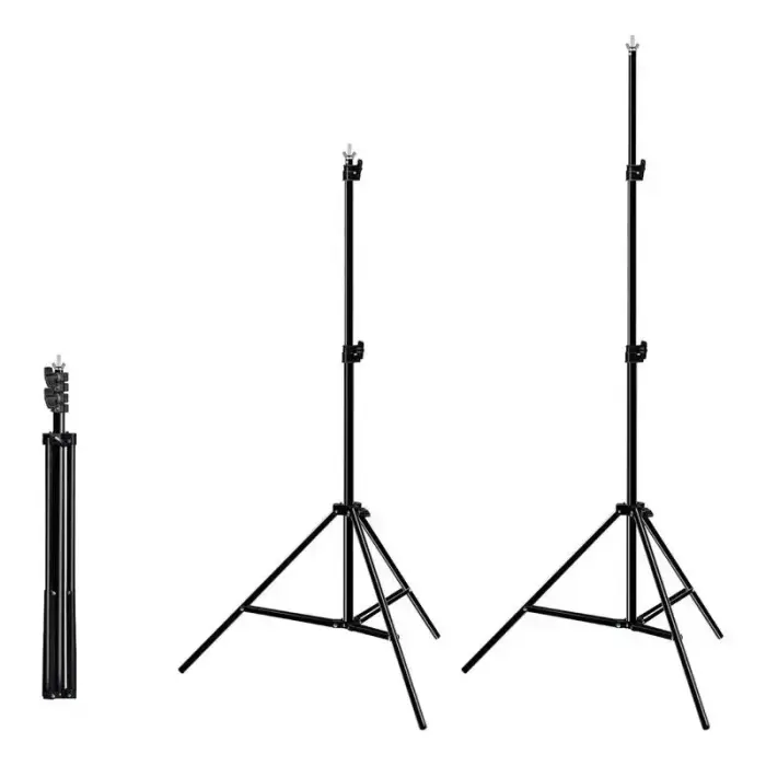 Puluz 2x3m photo backdrop set/stand + photo backdrops 3 pcs PKT5205 Photo 3