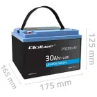 Qoltec LiFePO4 lithium iron phosphate battery | 12.8V | 30Ah | 384Wh | BMS Foto 8