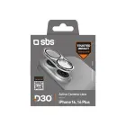 SBS Active Camera Lens D3O Tempered Glass for iPhone 16 | 16 Plus Foto 2