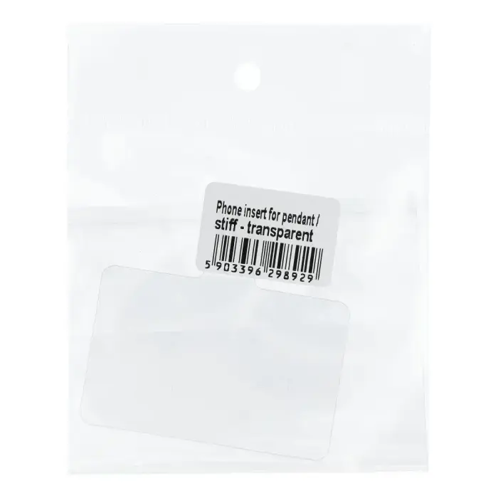 Phone insert for pendant / stiff - transparent Foto 2