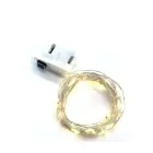 LED WIRE FOR CHRISTMAS DECORATIONS BATTERY-POWERED (50CM) Foto 1