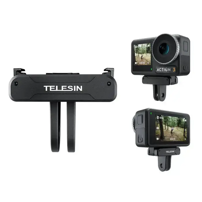 Magnetic two claw adapter for DJI Action 4/3 Camera Фото 6
