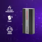 Qoltec Proximity RFID card and key fob reader | EM | Mifare | card | key ring | ABS Фото 2