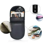Anti-theft case for car keys blocking radio waves Keyless Faraday Box cover Faraday cage 14 cm with 10 cm black Фото 30