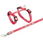 Krūšu siksna un pavada trušiem - Trixie Harness with Lead for Small Rabbits, 20-33cm/8mm, 1.25 m Foto 1
