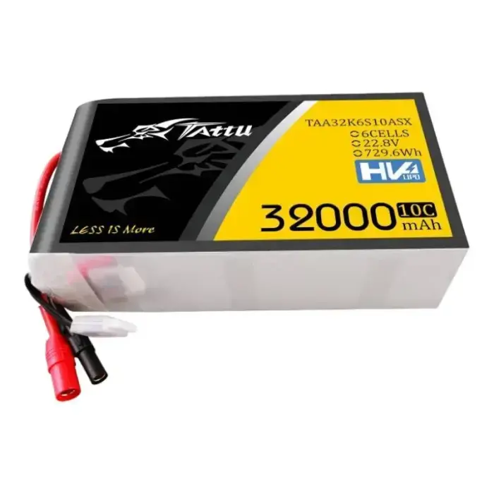 Tattu 32000mAh 22.2V 25C 6S1P Lipo Battery Pack with AS150+XT150 Фото 2