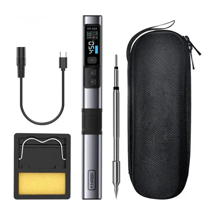 FNIRSI HS-02A 100 W smart soldering iron Фото 2