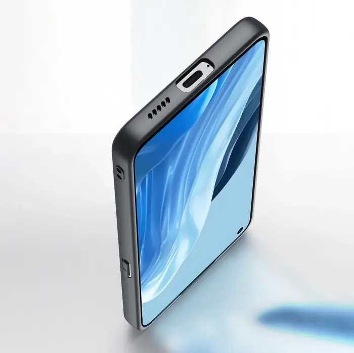 Dux Ducis Fino case cover covered with nylon material Oppo Reno7 Pro 5G black Foto 10