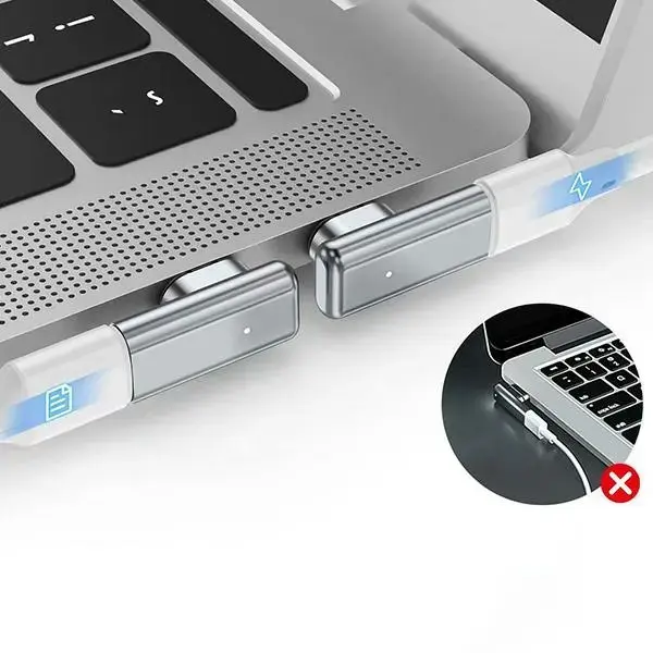 Beline Adapter magnetyczny USB-C srebrny|silver DAC BLNAM01 Photo 4