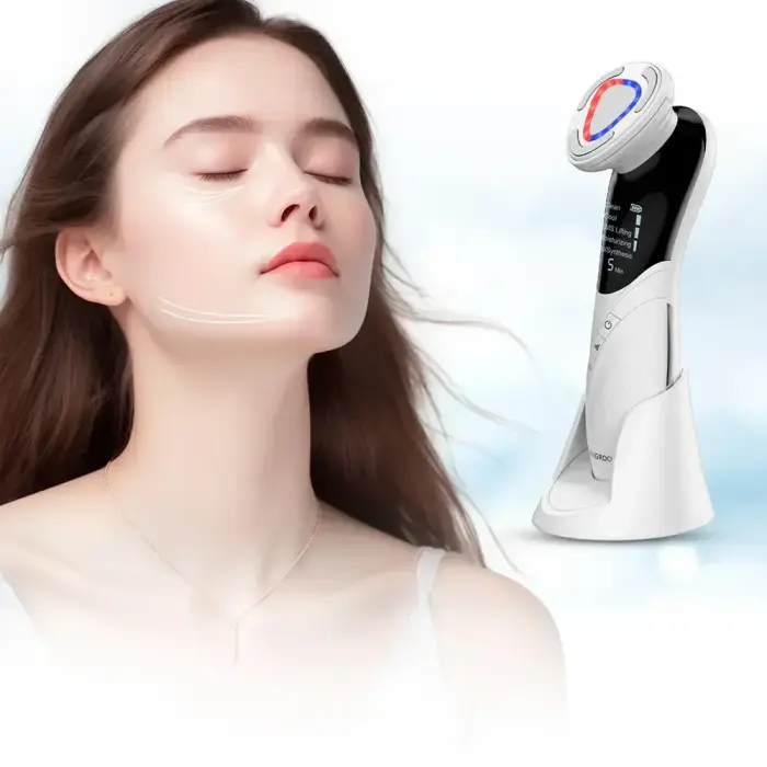MAXGROOM D849 9-in-1 facial massager with care functions - white Photo 6