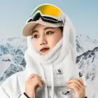 Qunature Arctic Velvet Ski Balaclava Size M - White Foto 5