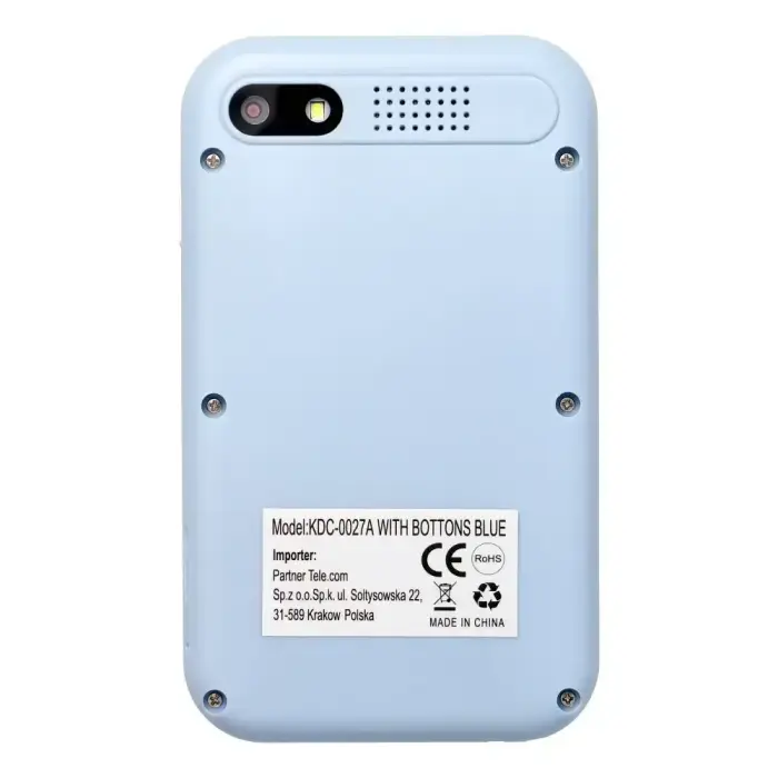 Game console for kids with IPS display 2,4" with buttons KDC-0027A blue Foto 7