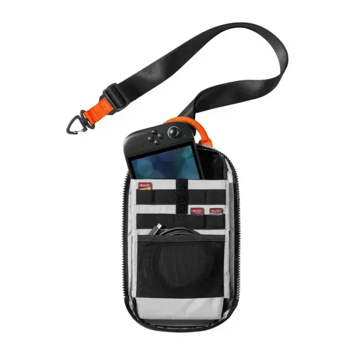 TOMTOC GameOn-G49 Switch 2 Travel Bag, 2,3L (Gray) Photo 8