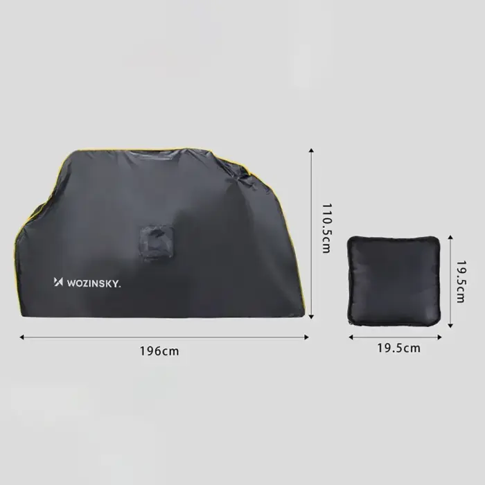 Wozinsky WPP-01O Cover - Anti-dust, Anti-moisture Protective Cover for Scooter Bike - Black Foto 4