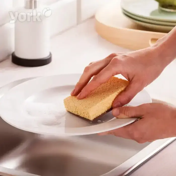 Cellulose sponge for dishwashing ECO 2 pcs. Photo 2