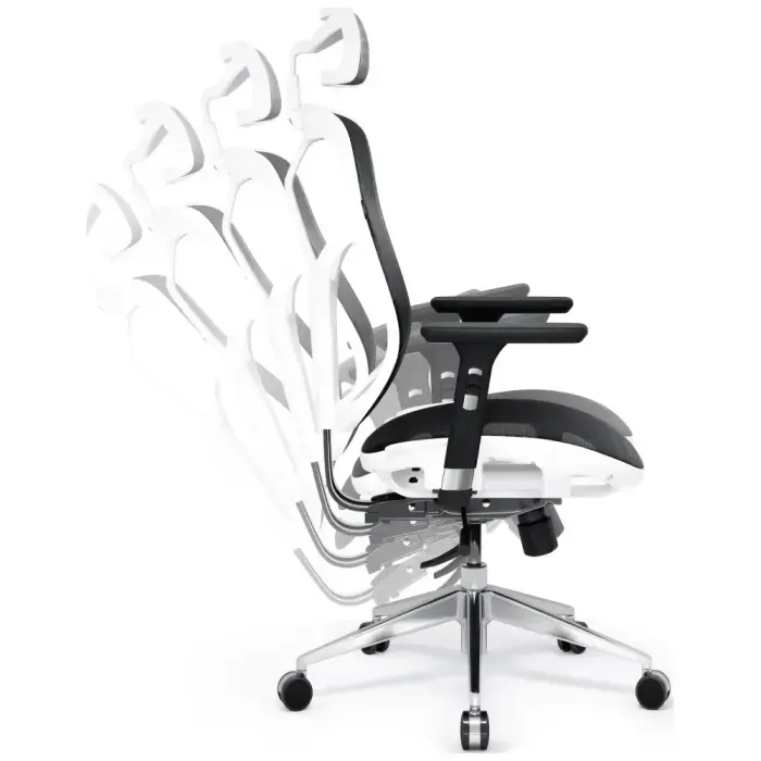 Ergonomic chair Diablo Chairs V-Basic white-black Foto 4