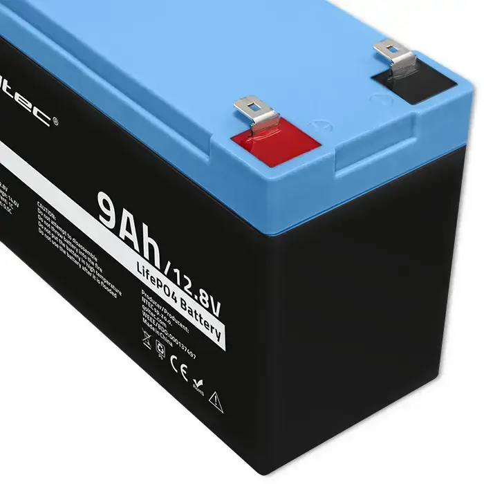 Qoltec LiFePO4 lithium iron phosphate battery | 12.8V | 9Ah | 115.2Wh | BMS Foto 4